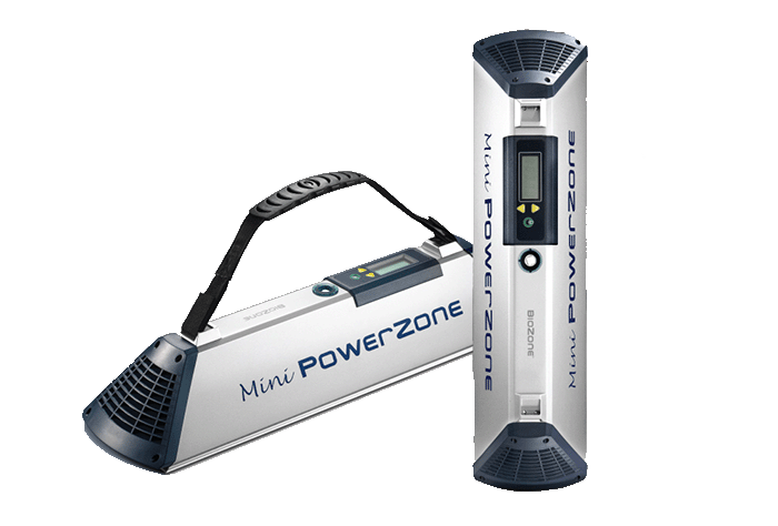 Biozone MiniPowerZone-apparat för sanering av rök, lukter, mögelm m.m.