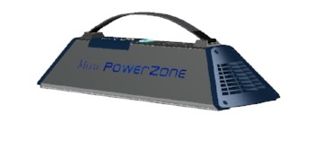 Biozone MiniPowerZone-apparat för sanering av rök, lukter, mögelm m.m.