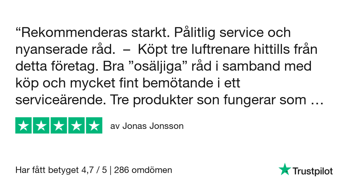 recension från trustpilot