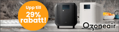Upp till 29% på Ozoneair Purify luftrenare