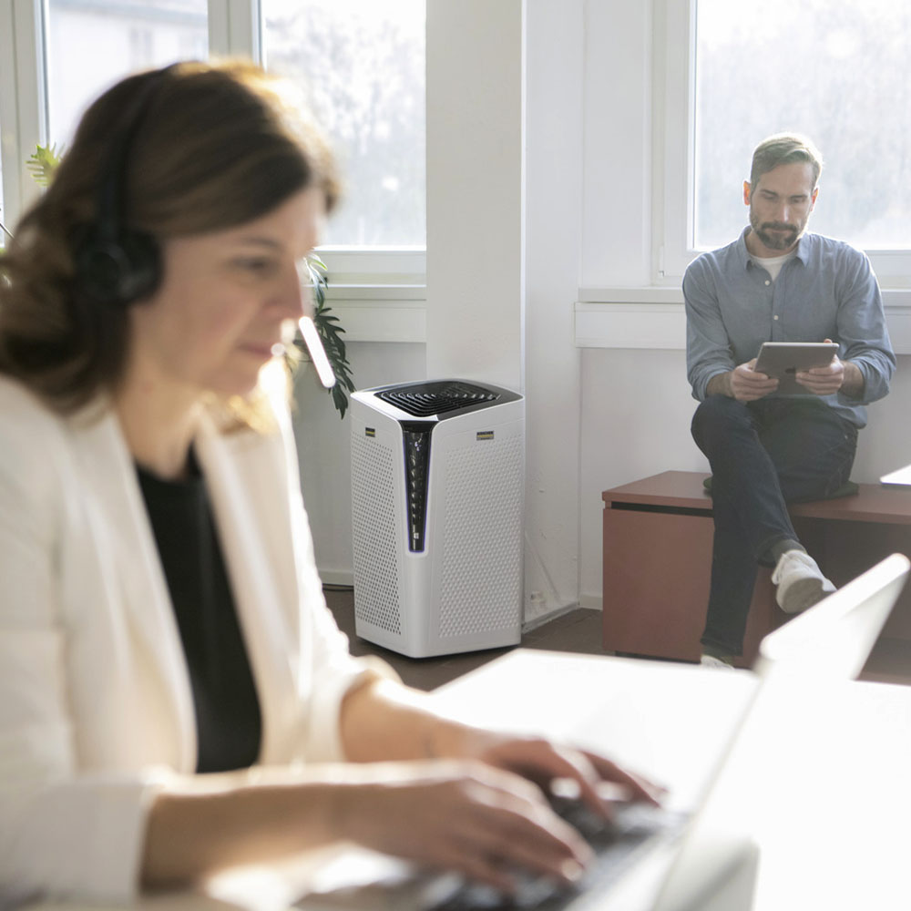 Kärcher AF100 i ett kontor