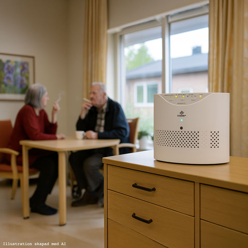 Biozone minskar allergener, r&ouml;k och lukt