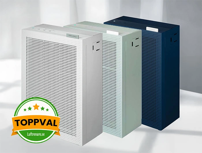 V&aring;rt toppval bland filterluftrenare f&ouml;r sovrum: Airmega 150 