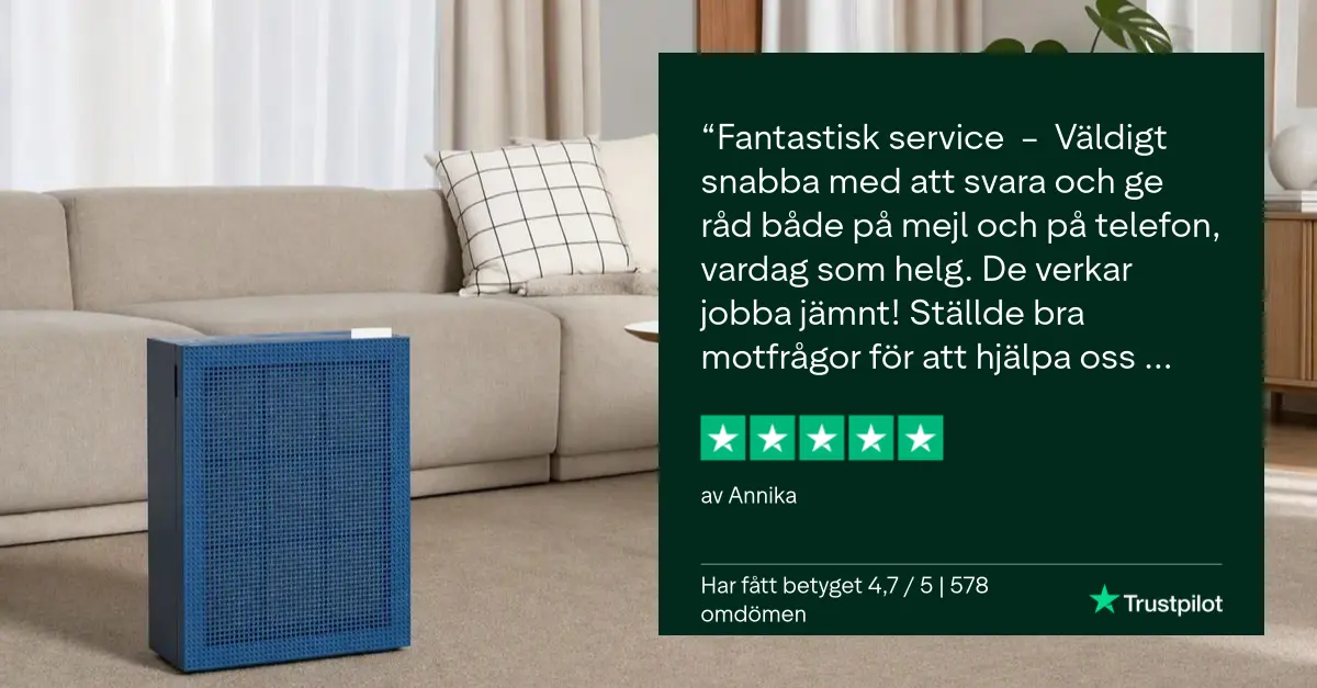 Annika's recension på Trustpilot