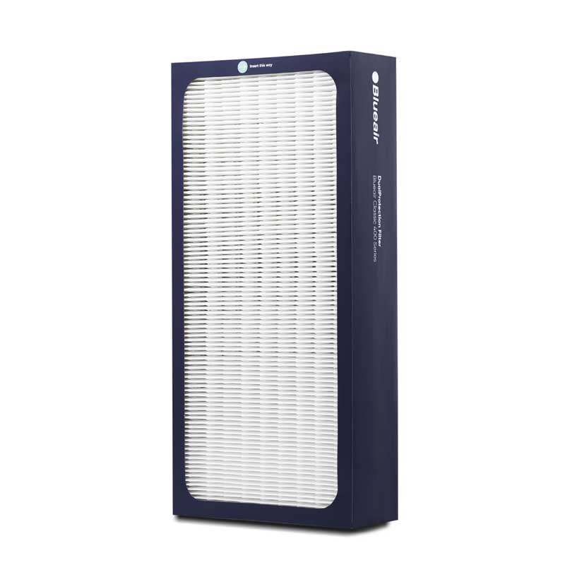 DualProtection-filter till Blueair Classic 400-modeller, 2-pack