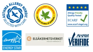 Certifieringar för luftrenare