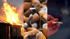 Luftrenare mot rök och röklukt