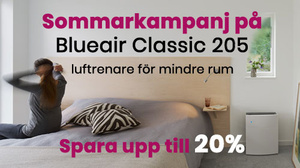 Blueair Classic 200-serien - Sommarkampanj Blueair Classic 200-serien - Sommarkampanj