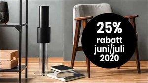 25% rabatt på LightAir IonFlow Signature Black 25% rabatt på LightAir IonFlow Signature Black