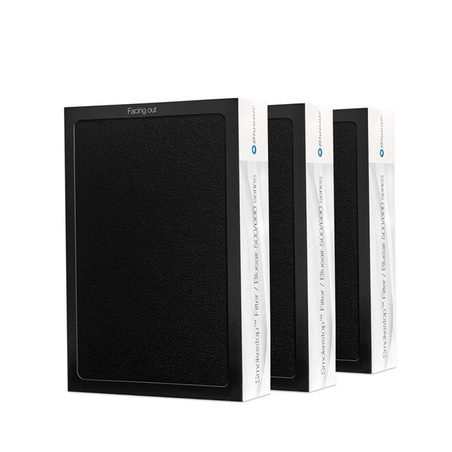 SmokeStop-filter Blueair Classic 500/600-modeller (1 set)