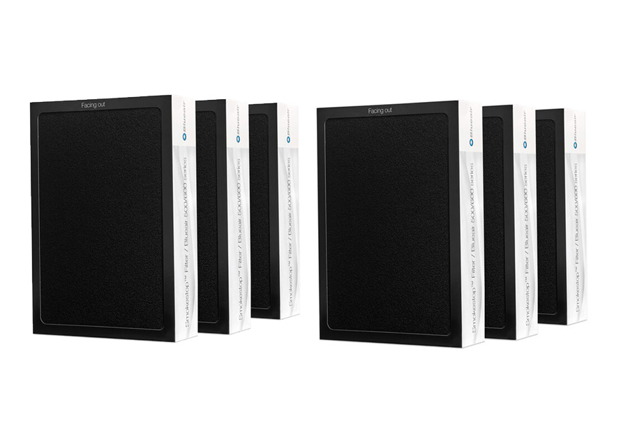 SmokeStop-filter Blueair Classic 500/600-modeller  (2 set)