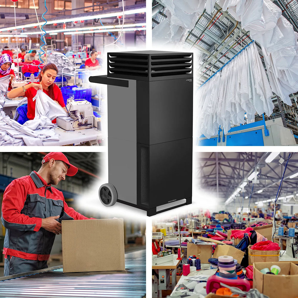 Rumsluftrenare Trotec TAC V+ II basaltgrå/svart