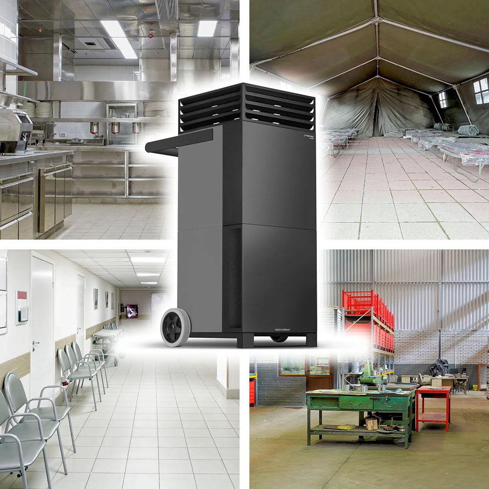 Rumsluftrenare Trotec TAC V+ II basaltgrå/svart