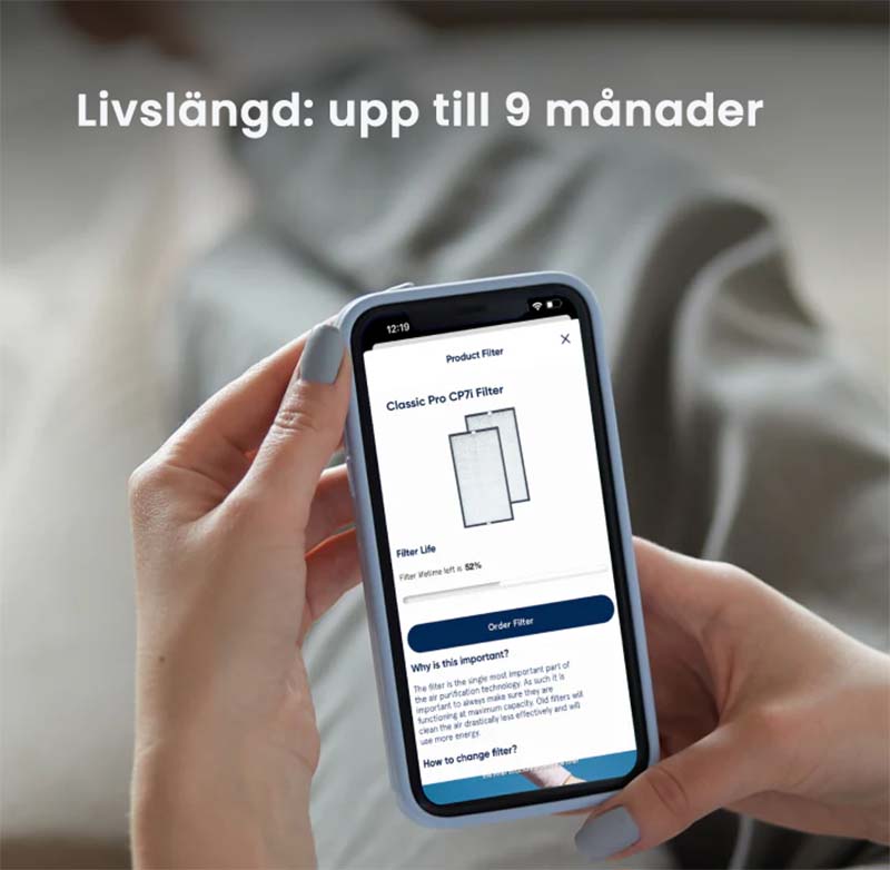 Filter till Blueair Classic Pro CP7i