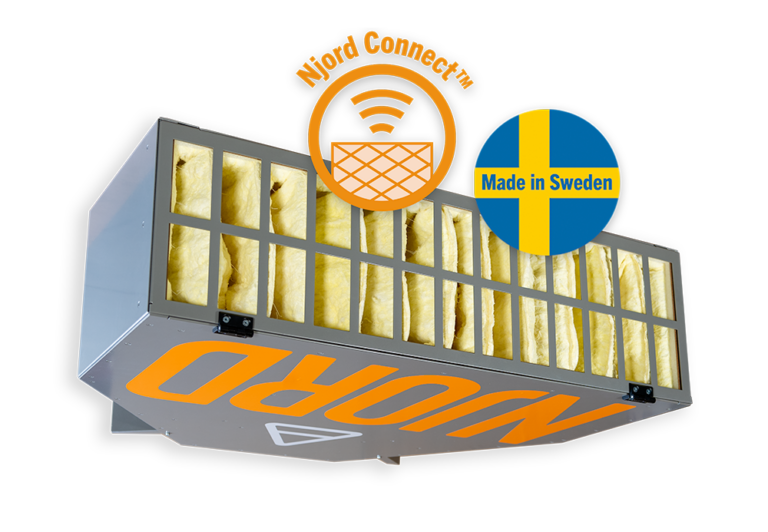 Njord XP-F industriell luftrenare