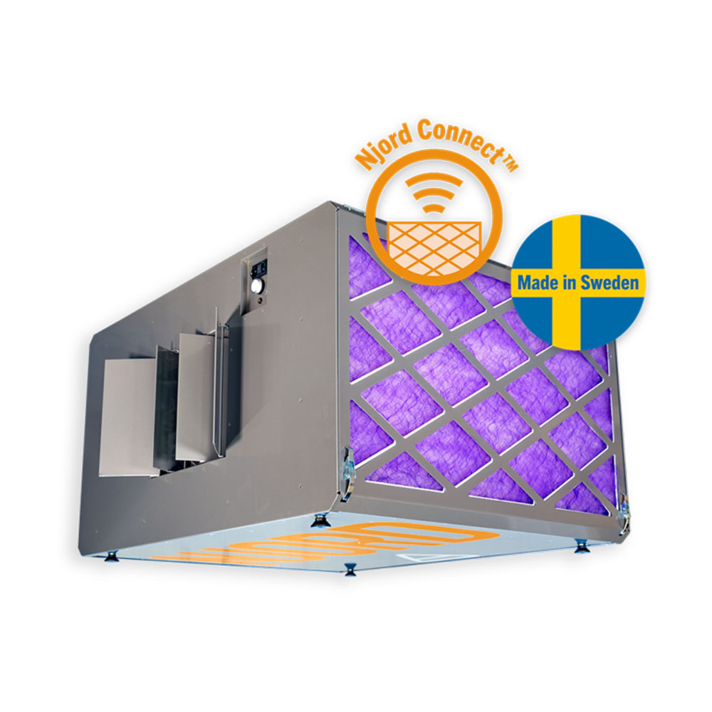 Njord XP-2 industriell luftrenare