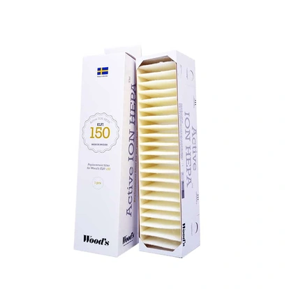Wood’s Active ION HEPA filter för 150-serien, 2 pack