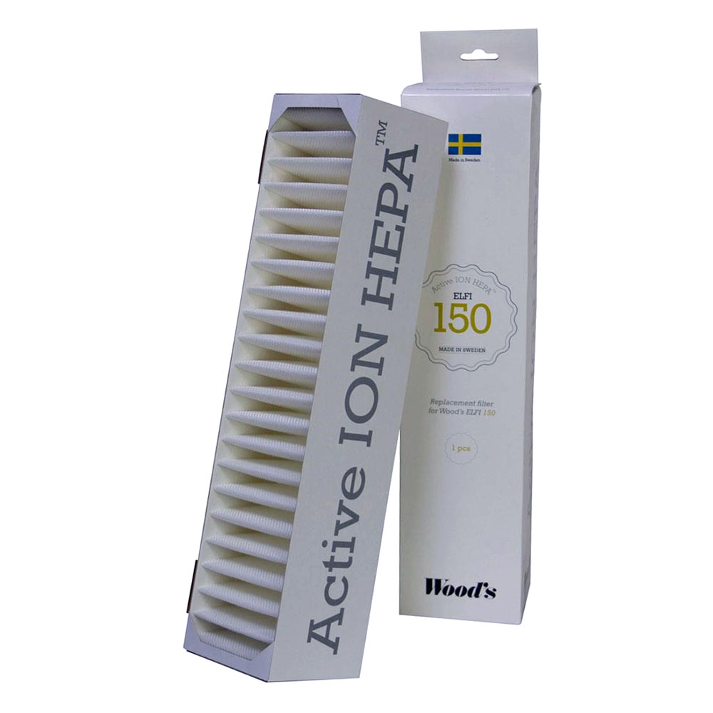 Wood’s Active ION HEPA filter för 150-serien, 2 pack