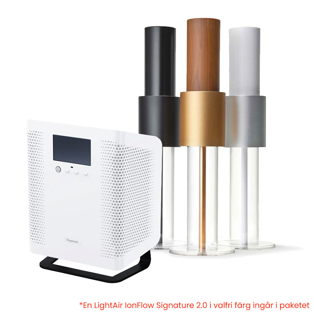Ozoneair Purify 150 & LightAir IonFlow Signature - Paketerbjudande