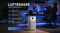 Luftrenare för gamingrum